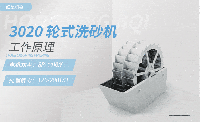 3020洗砂機(jī)，時(shí)產(chǎn)量：120-200t/h